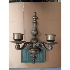 Vintage Brass Wall Sconce Candle Holder Candlestick Lighting Home Decor